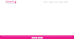 Desktop Screenshot of johny-fee.de